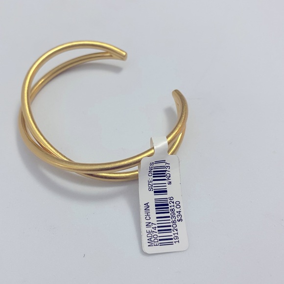 Madewell Crossover Cuff Bracelet NWT - Picture 2 of 4